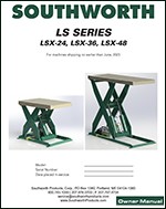 Mesas de elevación serie LS