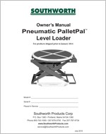Pneumatic PalletPal Level Loader