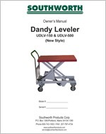 Dandy Leveler UDLV-150 & UDLV-500