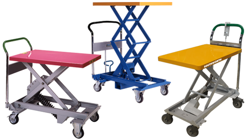 Portable Lift Tables / Mobile Lift Tables / Lift Carts