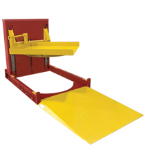 PalletPal Roll-On Leveler with Turntable